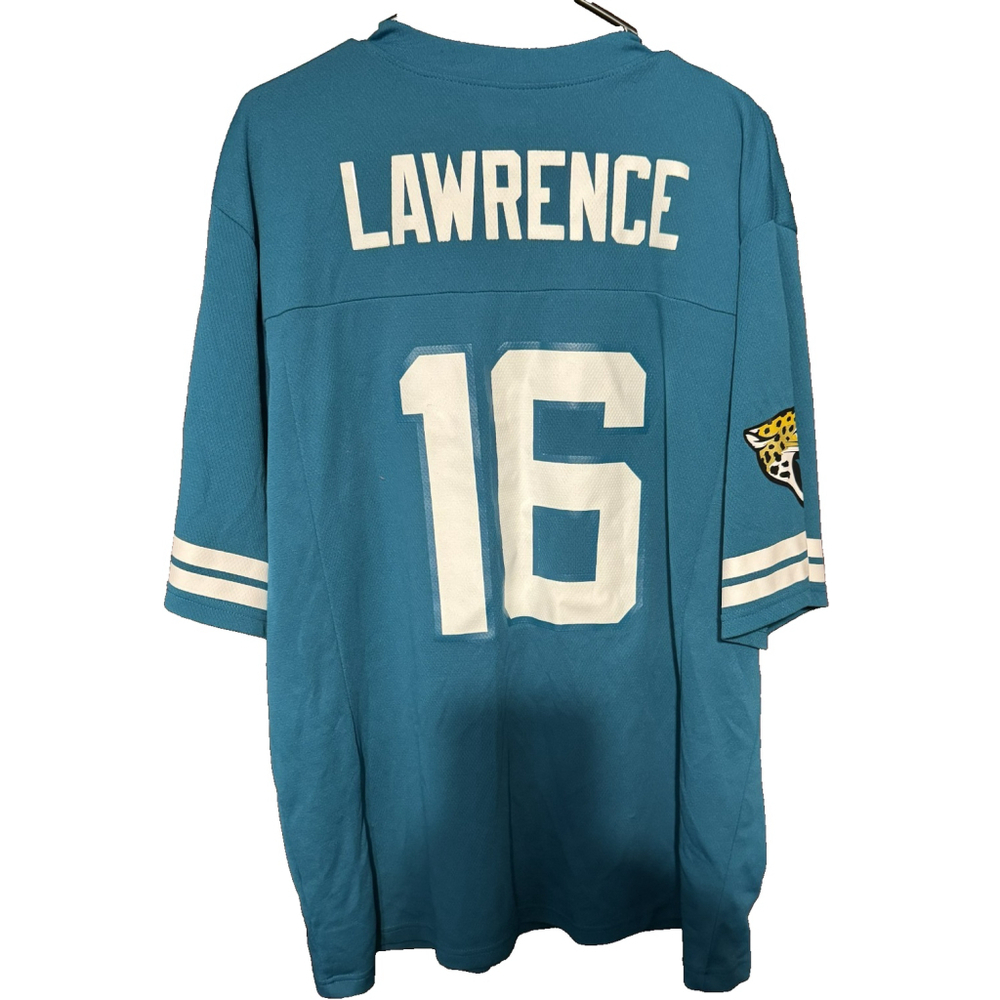 Jacksonville Jaguars Teal Trevor Lawrence Jersey Men Size XL